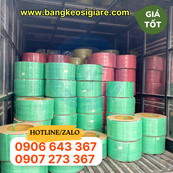 địa chỉ chuyên bán sỉ dây đai nhựa PP 10kg/cuộn địa chỉ chuyên bán sỉ dây đai nhựa PP 10kg/cuộn