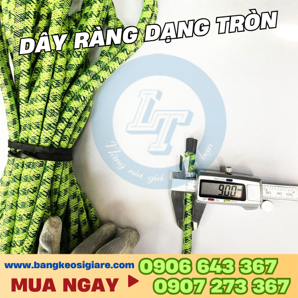 Địa chỉ bán dây thun ràng đồ dạng tròn giá sỉ Dây ràng tròn đường kính 9mm