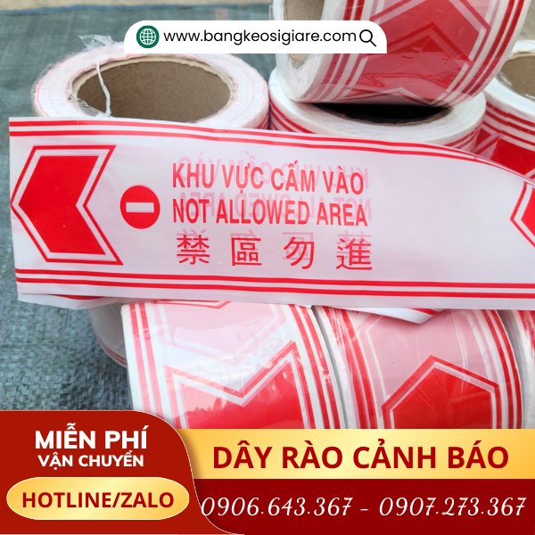 Băng rào cảnh báo khu vực cấm vào nền trắng chữ đỏ Băng rào cảnh báo khu vực cấm vào nền trắng chữ đỏ
