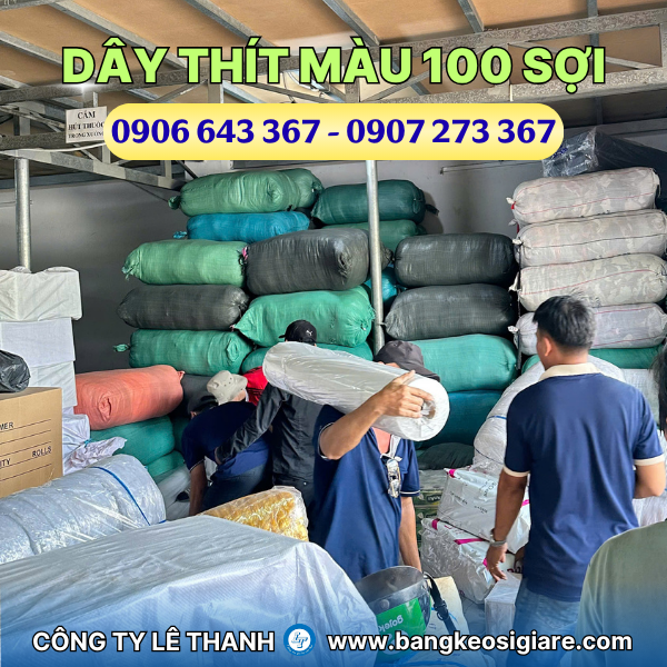 Dây thít màu túi 100 sợi giá sỉ nhiều kích cỡ Dây thít màu túi 100 sợi giá sỉ nhiều kích cỡ
