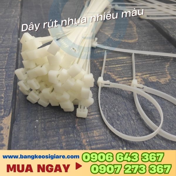 Dây thít nhựa 100 sợi nhiều size giá sỉ Dây thít nhựa 100 sợi nhiều size giá sỉ