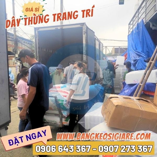 Dây thừng trang trí handmade giá sỉ nhiều kích thước Dây thừng trang trí handmade giá sỉ nhiều kích thước
