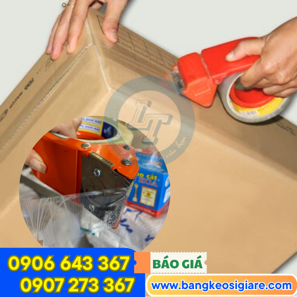 Cảo cắt băng keo cầm tay dán thùng tiện lợi Cảo cắt băng keo cầm tay dán thùng tiện lợi