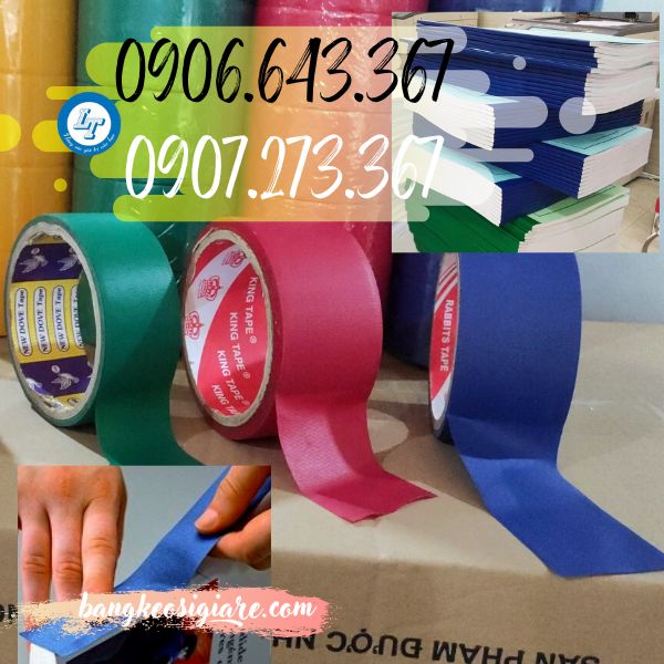 báo giá băng dính dán gáy sách vở chuyên dụng ứng dụng băng keo simili
