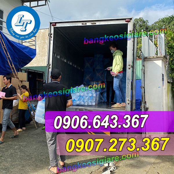 GIÁ BĂNG KEO GIẤY VÀNG 1 MẶT TRÊN THỊ TRƯỜNG giao hàng băng keo