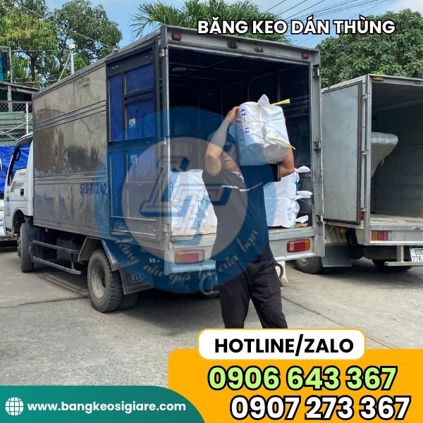 BĂNG KEO TRONG ĐỤC GIÁ SỈ giao hàng băng keo trong đục