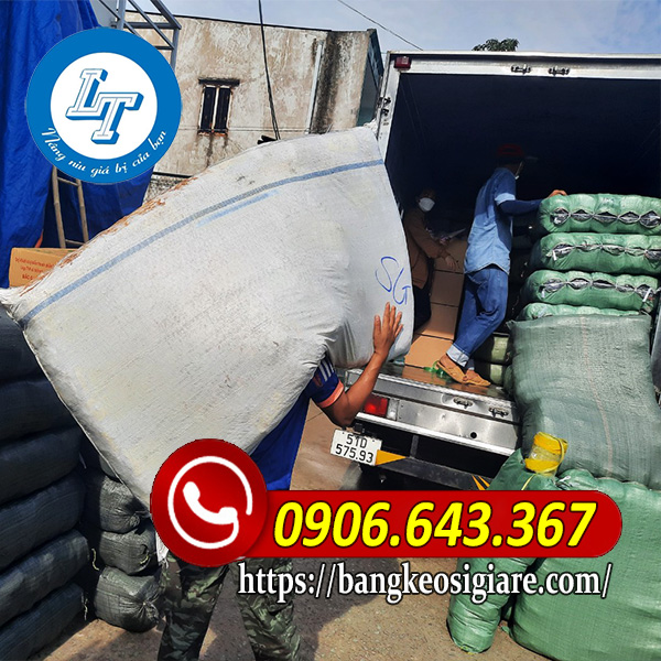 Xưởng băng keo đục bán giá sỉ Lên hàng giao cho khách