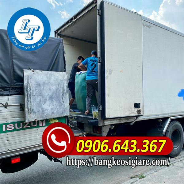 Băng keo vải liên kết giá sỉ rẻ tại miền nam Lên hàng xe tải giao cho khách