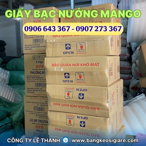 Giấy bạc nướng thực phẩm hiệu Mango nhiều trọng lượng giá sỉ Giấy bạc nướng thực phẩm hiệu Mango nhiều trọng lượng giá sỉ