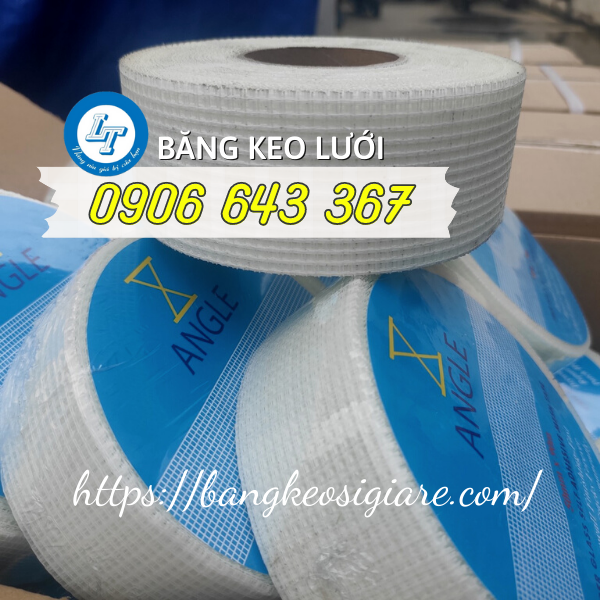 mua giá sỉ rẻ băng dính lưới dùng dán trần thạch cao băng keo lưới trần thạch cao