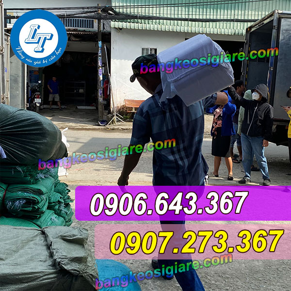 GIÁ BĂNG KEO 2 MẶT TRẮNG NƯỚC THEO SIZE kho băng dính 2 mặt