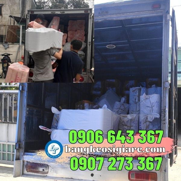 công ty băng keo dán thùng xốp giá rẻ kho băng keo dán thùng