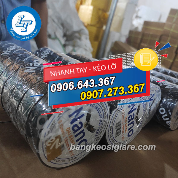 GIÁ SIÊU ƯU ĐÃI BĂNG KEO ĐIỆN NANO, NITTO CUỐI NĂM GIÁ SIÊU ƯU ĐÃI BĂNG KEO ĐIỆN NANO, NITTO CUỐI NĂM