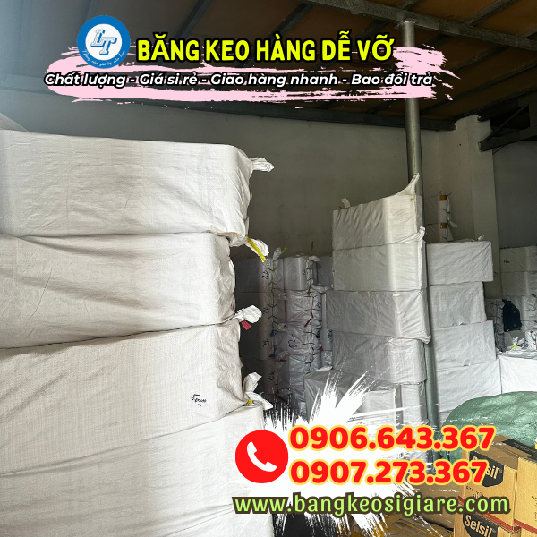 Mua sỉ băng keo hàng dễ vỡ xin nhẹ tay rẻ nhất kho băng keo hàng dễ