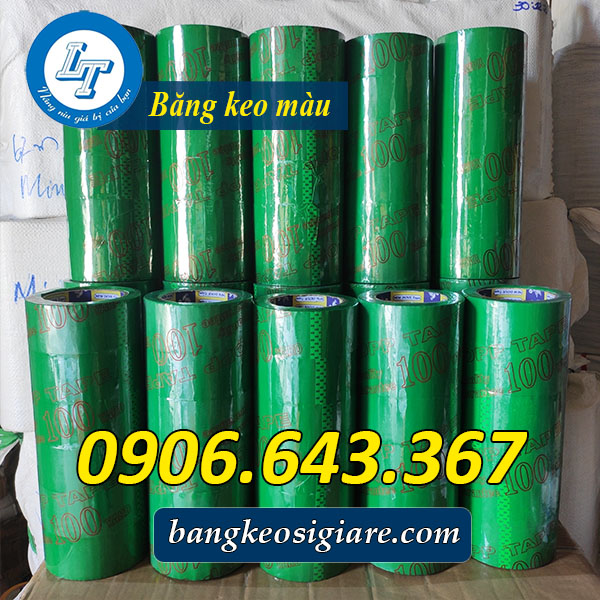 Thị trường băng keo màu có giá sỉ tại TPHCM Kho băng keo màu