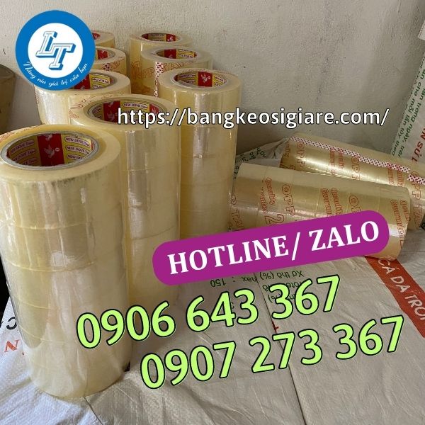 GIÁ SIÊU RẺ BĂNG KEO TRONG 4F8 ĐÓNG THÙNG kho hàng băng keo trong 4f8