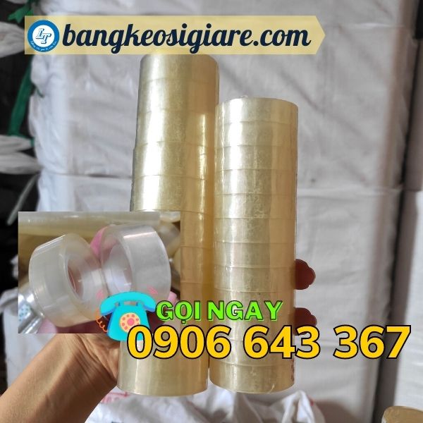 phân phối giá sỉ băng dính văn phòng phẩm cho nhà sách kích thước băng dính văn phòng phẩm