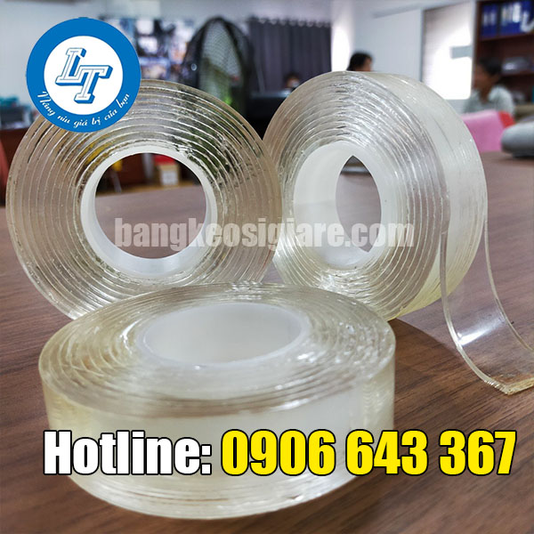 NGUỒN HÀNG SỈ BĂNG KEO TRONG SUỐT SIÊU DÍNH kích thước băng keo trong