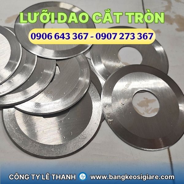 Lưỡi cắt tròn công nghiệp giá sỉ, đa dạng kích thước Lưỡi cắt tròn đường kính 10cm