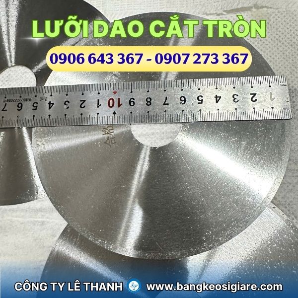 Lưỡi cắt tròn công nghiệp giá sỉ, đa dạng kích thước Lưỡi cắt tròn đường kính 15cm