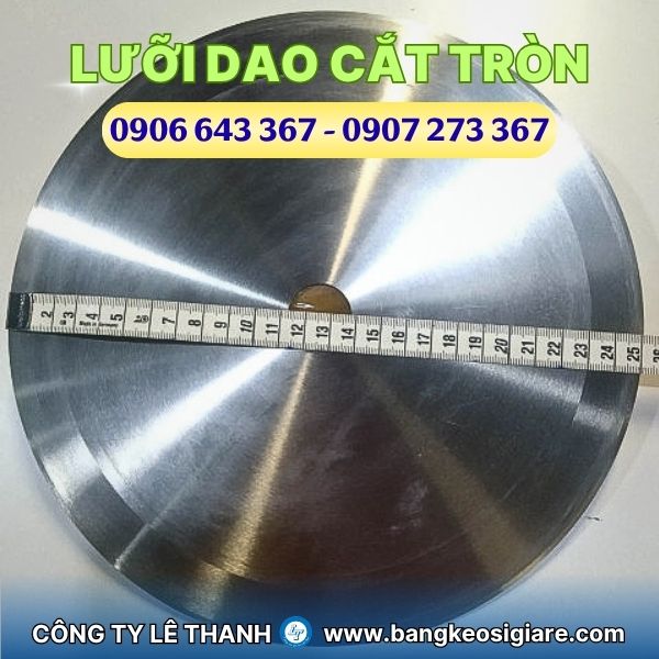 Lưỡi cắt tròn công nghiệp giá sỉ, đa dạng kích thước Lưỡi cắt tròn đường kính 25cm