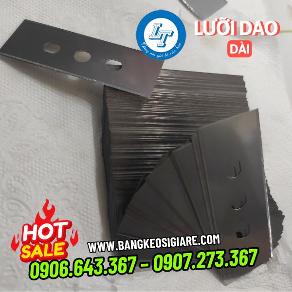 lưỡi dao dài cắt băng keo giá sỉ lưỡi dao dài cắt băng keo