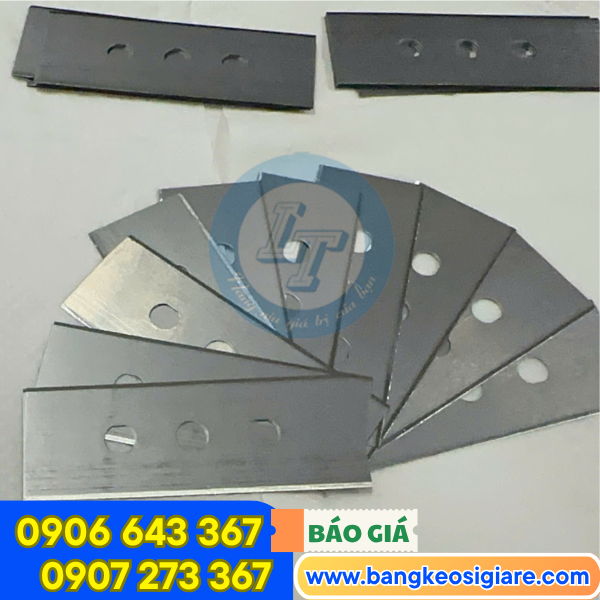 Lưỡi dao cắt làm từ thép gió không gỉ Lưỡi dao cắt làm từ thép gió không gỉ