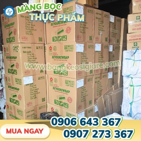 Màng bọc thực phẩm Reyouns 400 giá tố Màng bọc thực phẩm Reyouns 400 giá tố