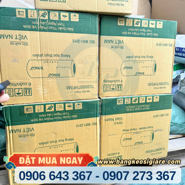 báo giá thùng 6 cuộn màng bọc thực phẩm Ringo báo giá thùng 6 cuộn màng bọc thực phẩm Ringo