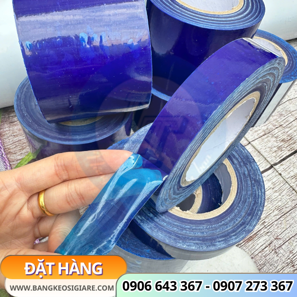 Màng chống trầy, màng bảo vệ bề mặt loại tốt giá sỉ Màng chống trầy xanh trong 2.5cm