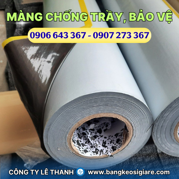 Màng chống xước bề mặt giá sỉ rẻ Màng dán chống xước màu trắng đen