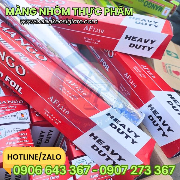 Màng nhôm bọc thực phẩm giá sỉ Màng nhôm bọc thực phẩm giá sỉ