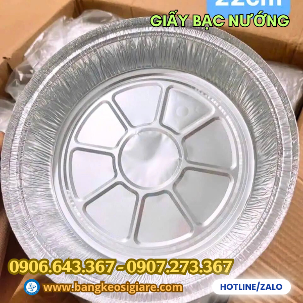 Khay nhôm size 22cm Khay nhôm size 22cm