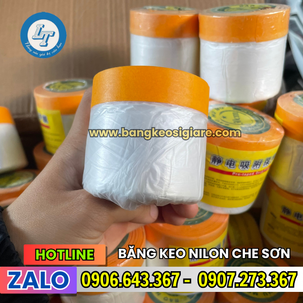 Màng nilon che sơn top one giá rẻ hcm màng nilon che sơn 30cm