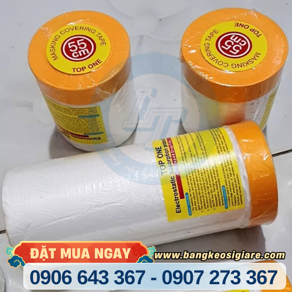 Băng keo nilon che sơn size 55cm Băng keo nilon che sơn size 55cm