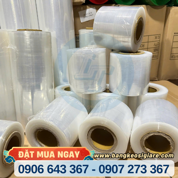 Mua sỉ giá rẻ màng pe trắng khổ 10cm Mua sỉ giá rẻ màng pe trắng khổ 10cm