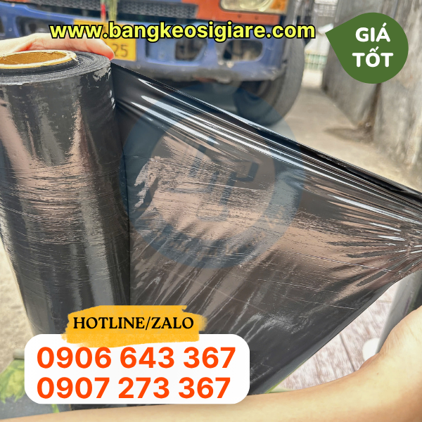 Phân phối màng PE đen bọc hàng giá sỉ Phân phối màng PE đen bọc hàng giá sỉ