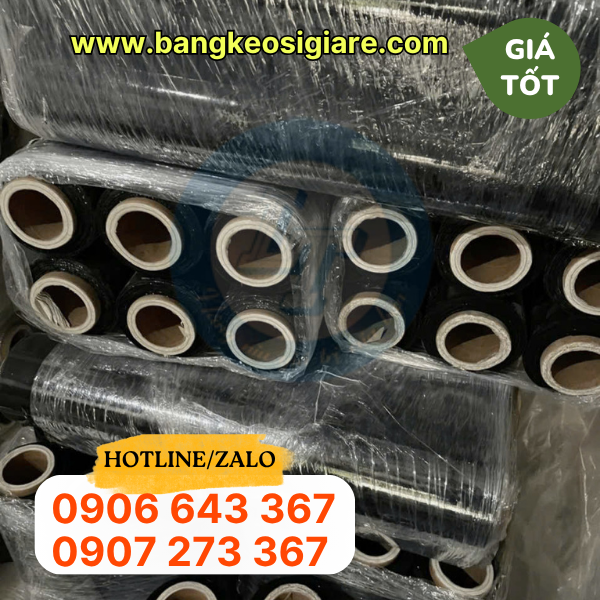 Phân phối màng PE đen bọc hàng giá sỉ Phân phối màng PE đen bọc hàng giá sỉ