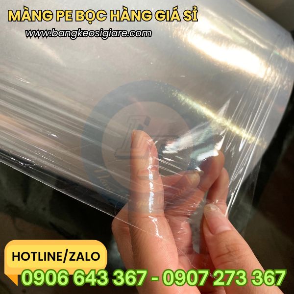 Kho màng PE cung cấp số lượng lớn giá sỉ Màng PE có độ co giãn tốt