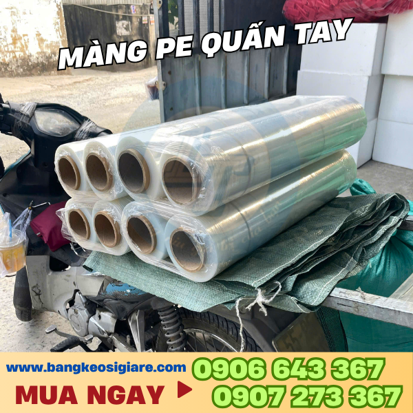 Màng pe quấn tay giá rẻ chất lượng cao Màng pe quấn tay giá rẻ chất lượng cao