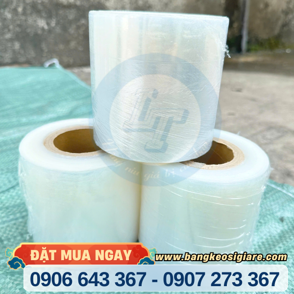 Màng PE trắng 10cm Màng PE trắng 10cm