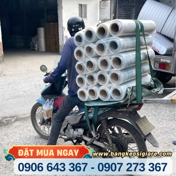 Màng PE trắng khổ 10cm, 25cm, 50cm giá sỉ Màng PE trắng khổ 10cm, 25cm, 50cm giá sỉ