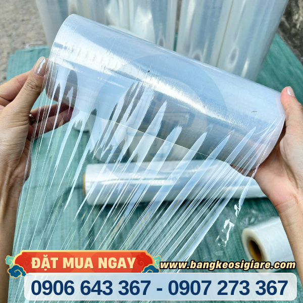 Màng PE trắng giãn tốt Màng PE trắng giãn tốt