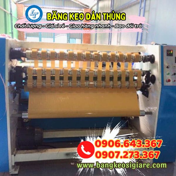 Nhà sản xuất băng keo dán thùng giá sỉ phân phối rẻ toàn quốc máy sản xuất băng keo dán thùng