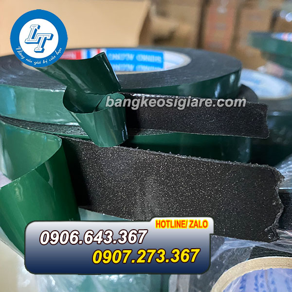 MOUSE XỐP 2 MẶT DÁN CHẮC CHẮN cấu tạo băng keo mút xốp