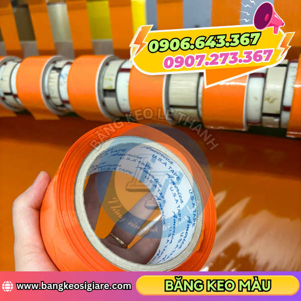 Xưởng sản xuất băng keo màu Xưởng sản xuất băng keo màu