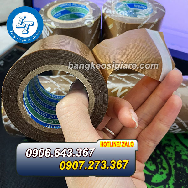 SỈ BĂNG KEO TEFLON 5CM CHỐNG CHỊU NHIỆT băng keo teflon chịu nhiệt