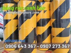 Chuyên sỉ băng dính sọc vàng đen dán phân chia khu vực