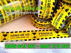 Báo giá băng keo hàng dễ vỡ 6 cuộn/cây