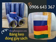 Băng keo nào dùng đóng gáy sách? Giá cả thế nào?